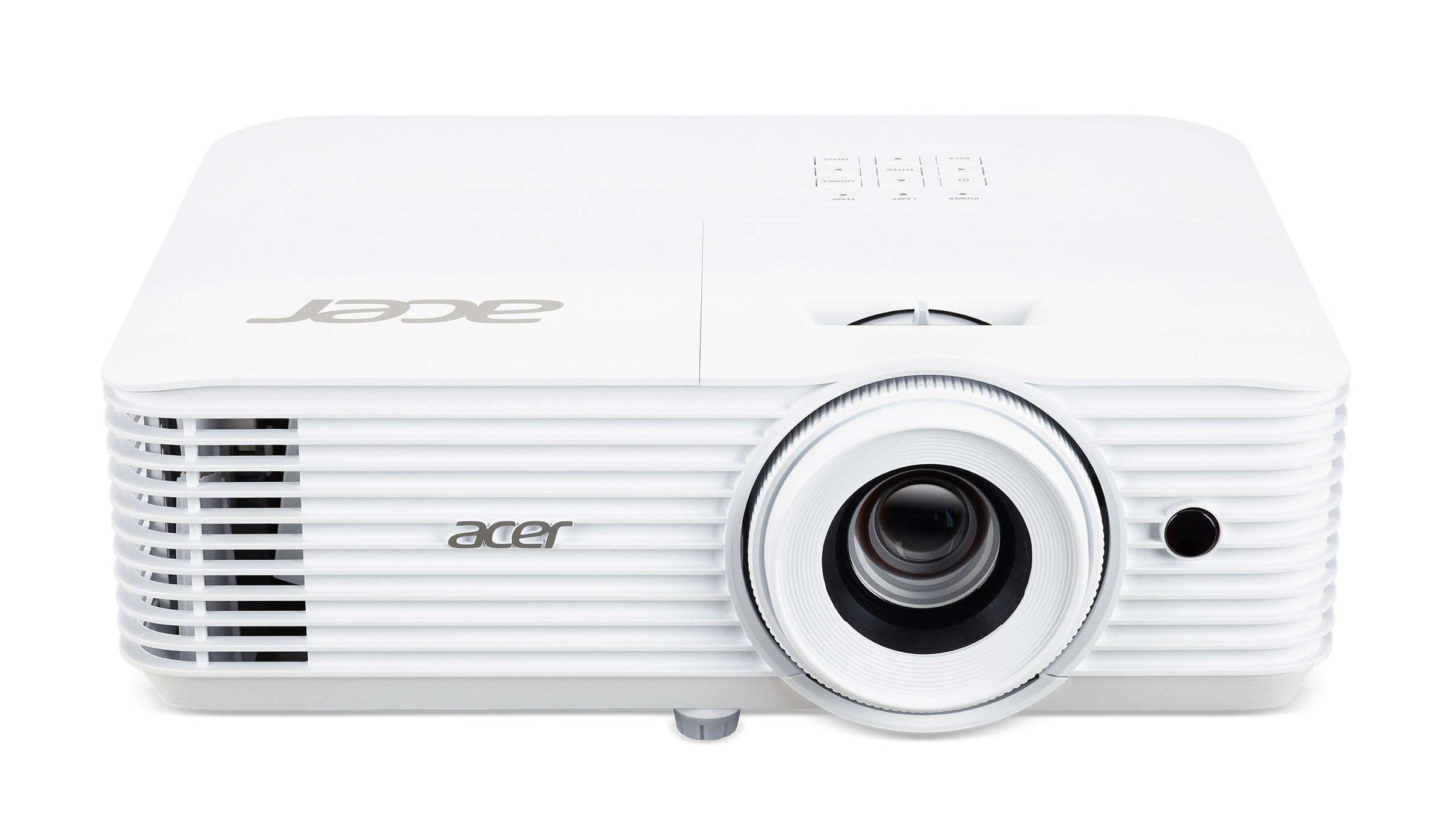 3840x2160 Acer P5827a DLP 4000Lumen 169 2xHDMI USB A Speaker 4K UHD White
