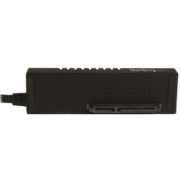 STARTECHCOM USB 31 10Gbits Adapter Kabel für 6,4cm 2,5Zoll und 8,9cm 3,5Zoll SATA SSDHDD Laufwerke Unterstützt SATA III