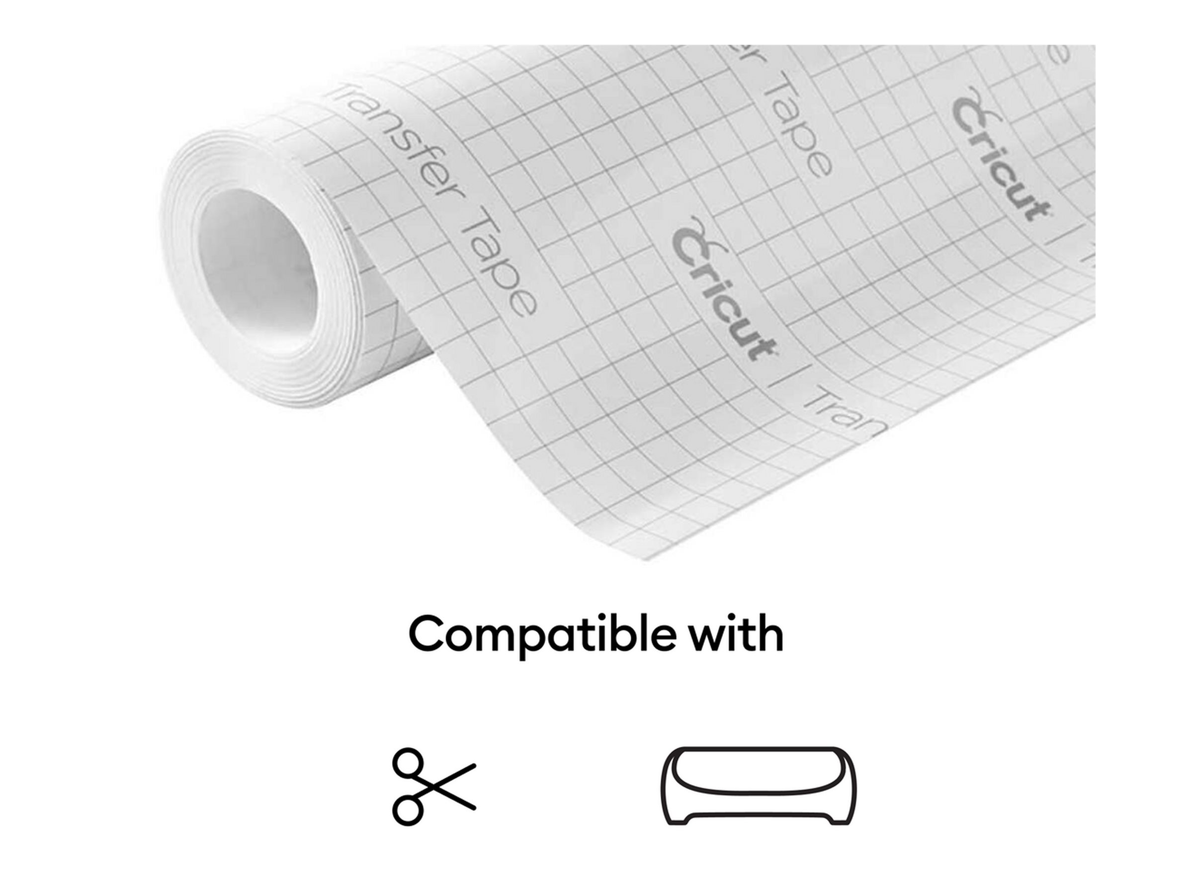 cricutâ„¢ Joy Xtra Transferfolie fÃ¼r Vinylfolien 24,1 cm x 6,0 m,  1 Rolle