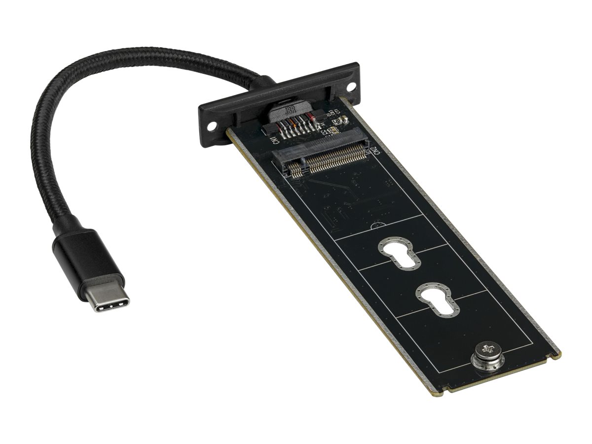 STARTECH.COM SM21BMU31CI3 M.2 SSD-Gehaeuse fuer M.2-SATA-Laufwerke USB 3.1 G - USB-C - tragbares externes M.2-Gehaeuse