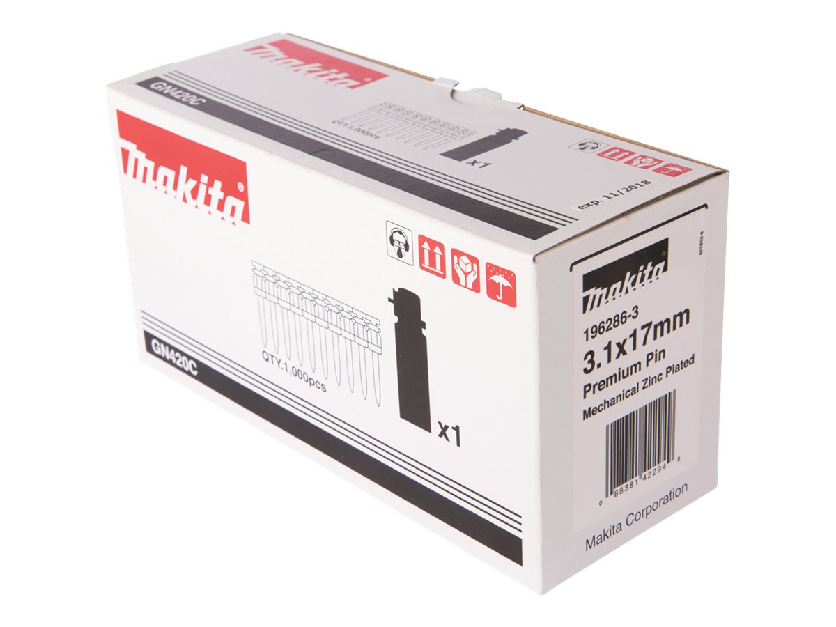 makita Betonnaegel-Sortiment 196286-3 HC6 1000 Stueck makita Betonnaegel-Sortiment 196286-3 HC6 1000 Stueck