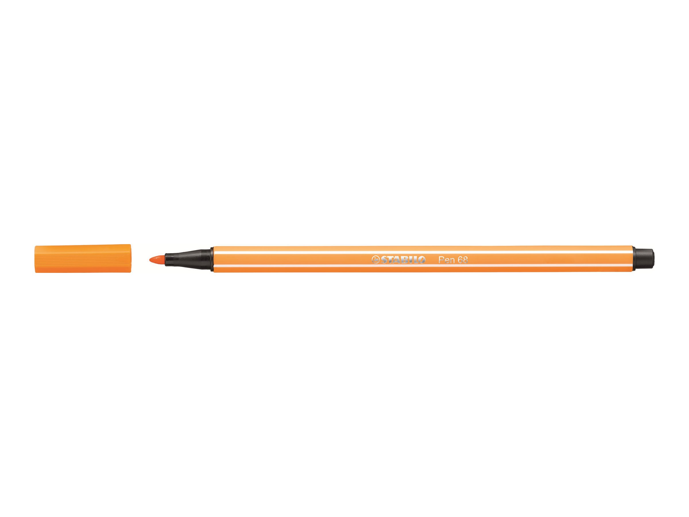 STABILO Pen 68 Filzstift orange, 1 St. STABILO Pen 68 Filzstift orange, 1 St.