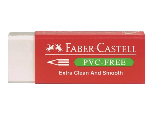 FABERCASTELL Radiergummi PVCFREE weiss, 1 St