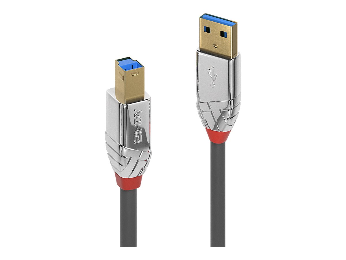 LINDY 3m USB 3.0 Typ A an B Kabel Cromo Line 5 Gbit/s LINDY 3m USB 3.0 Typ A an B Kabel Cromo Line 5 Gbit/s