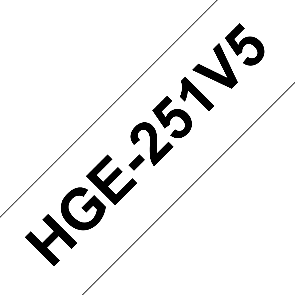 HGE251V5 BROTHER PT Schriftband 5 24mm