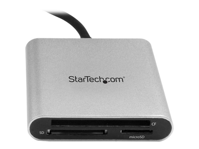 STARTECH.COM USB 3.0 Flash Memory Multi-Card Reader / Writer with USB-C - SD microSD CompactFlash STARTECH.COM USB 3.0 Flash Memory Multi-Card Reader / Writer with USB-C - SD microSD CompactFlash