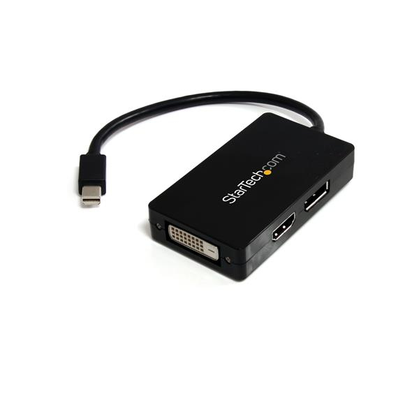 STARTECHCOM Mini DisplayPort auf DisplayPort DVI HDMI Adapter 2560x1600