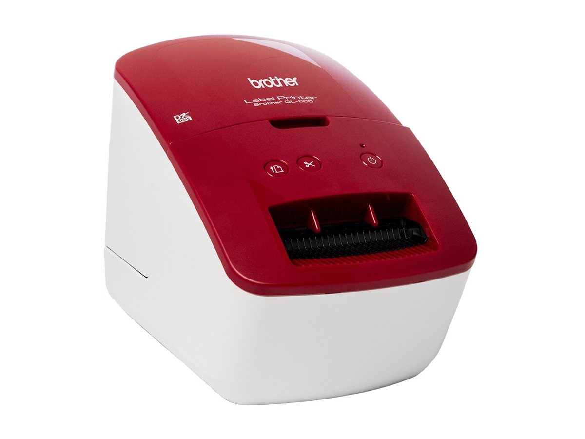 BROTHER QL600R LABEL PRT REDWHITE ALL EX UKIRE