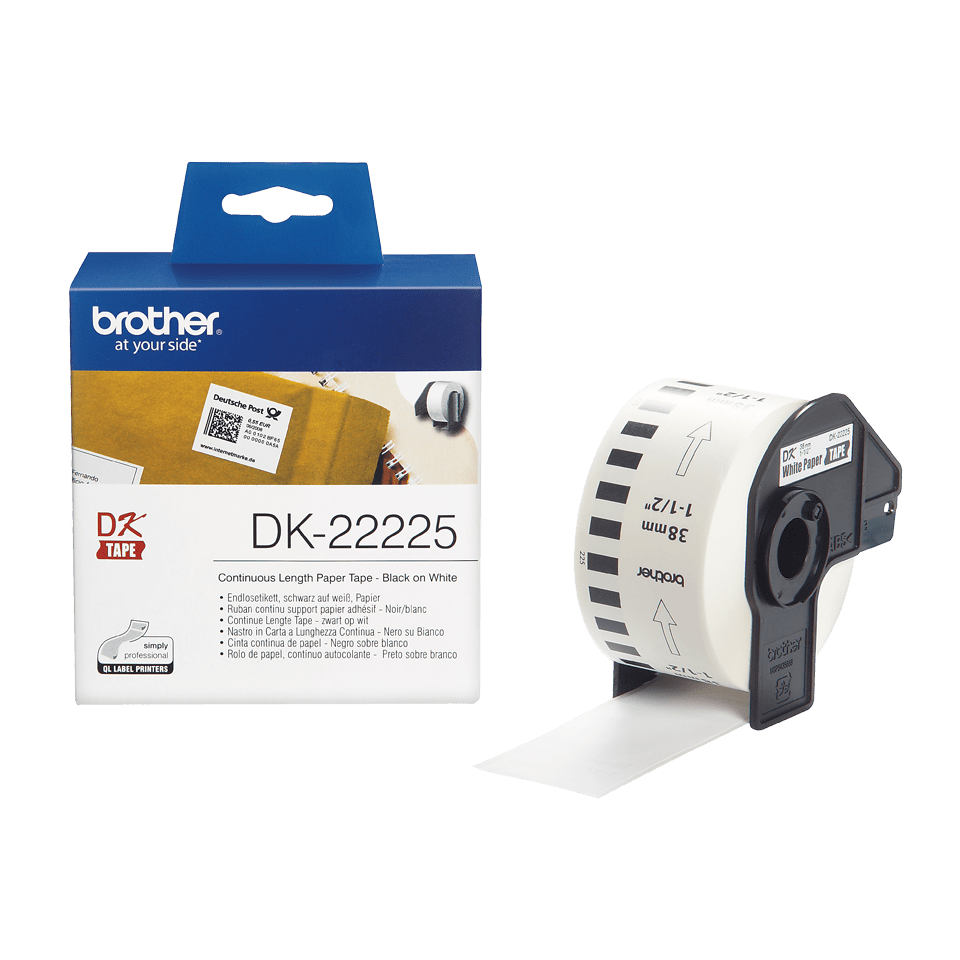 DK22225 BROTHER QL550 Etikettenrolle