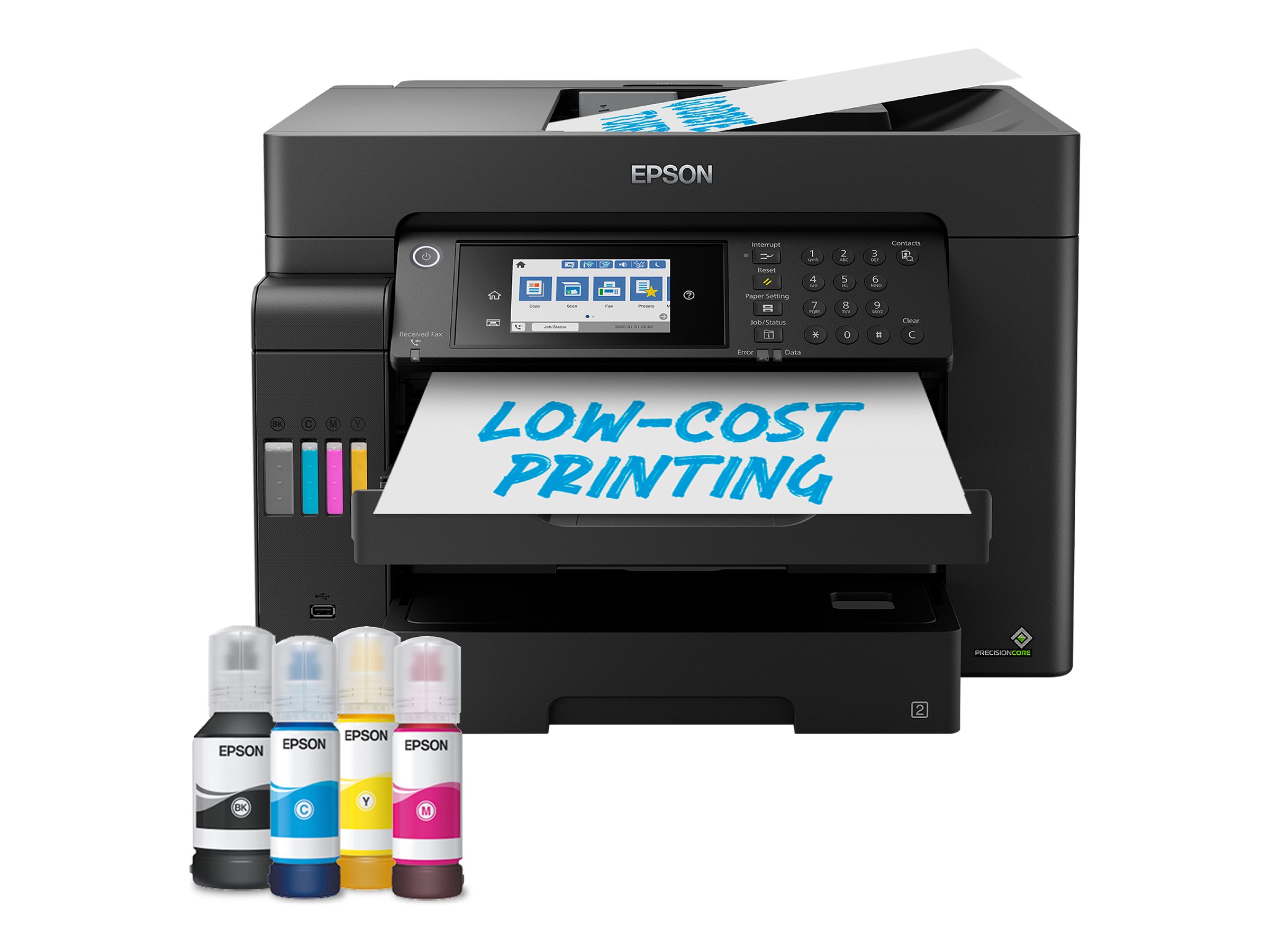 EPSON EcoTank ET-16605 4 in 1 Tintenstrahl-Multifunktionsdrucker schwarz EPSON EcoTank ET-16605 4 in 1 Tintenstrahl-Multifunktionsdrucker schwarz