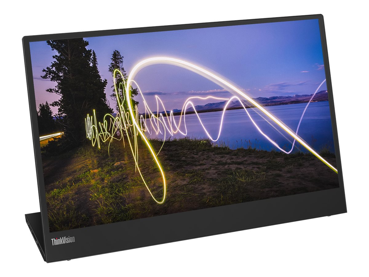 LENOVO ThinkVision M15 39,62cm 15,6Zoll 1920x1080 FHD WLED 16:9 250cd/m2 700:1 6ms 2xUSB-C TopSeller LENOVO ThinkVision M15 39,62cm 15,6Zoll 1920x1080 FHD WLED 16:9 250cd/m2 700:1 6ms 2xUSB-C TopSeller