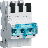 Hager SLS-Schalter HTS316E 3polig 16A f. Sammelschiene Hager SLS-Schalter HTS316E 3polig 16A f. Sammelschiene