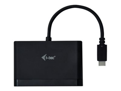 I-TEC USB-C HDMI und USB Adapter mit Power Delivery, 1xHDMI 4K, 2xUSB 3.0 Port, 1xUSB-C Power Delivery/Datenport kompatible mit TB 3 I-TEC USB-C HDMI und USB Adapter mit Power Delivery, 1xHDMI 4K, 2xUSB 3.0 Port, 1xUSB-C Power Delivery/Datenport kompatible mit TB 3