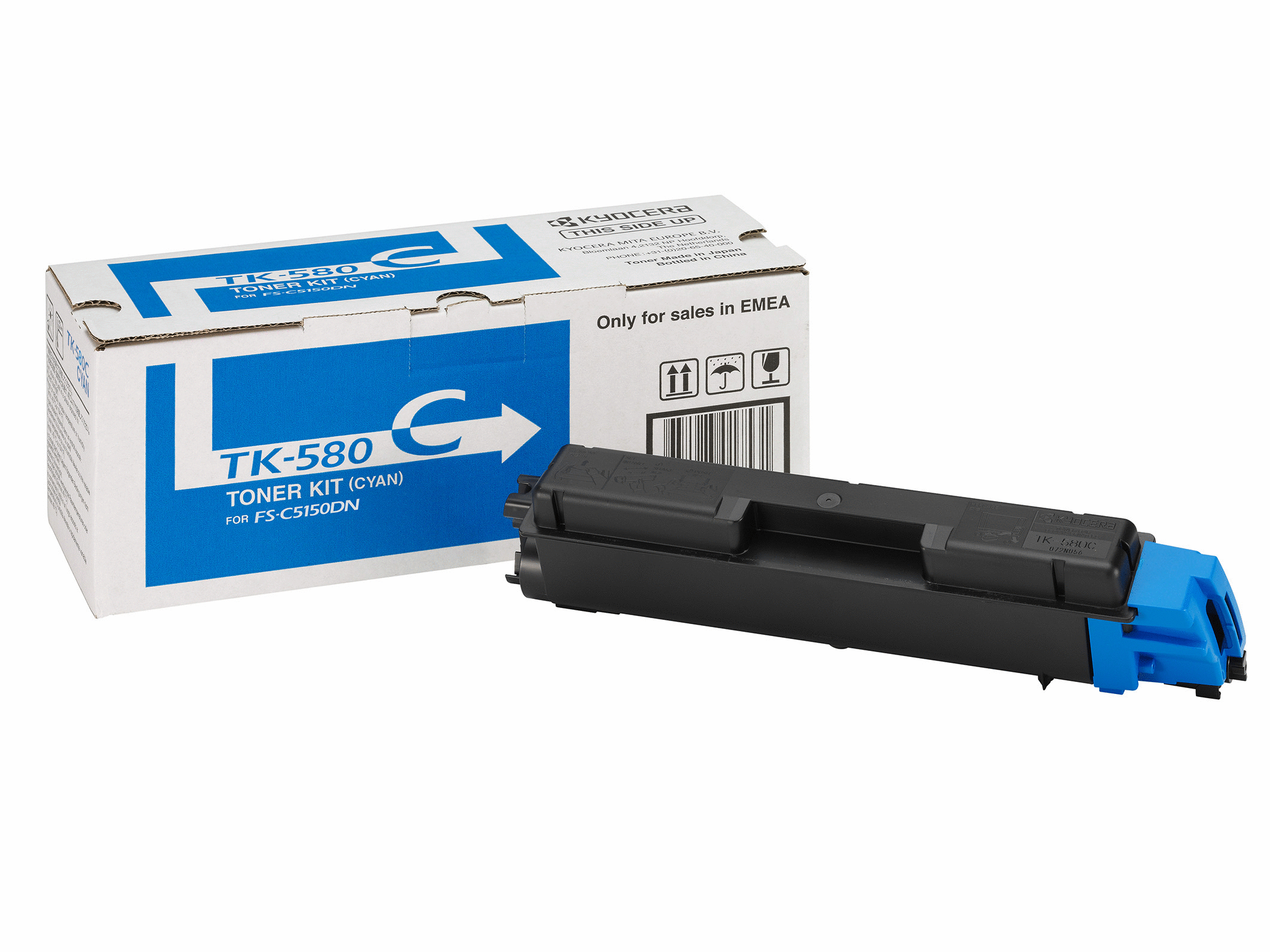 1T02KTCNL0 KYOCERA TK580C FSC Toner cyan