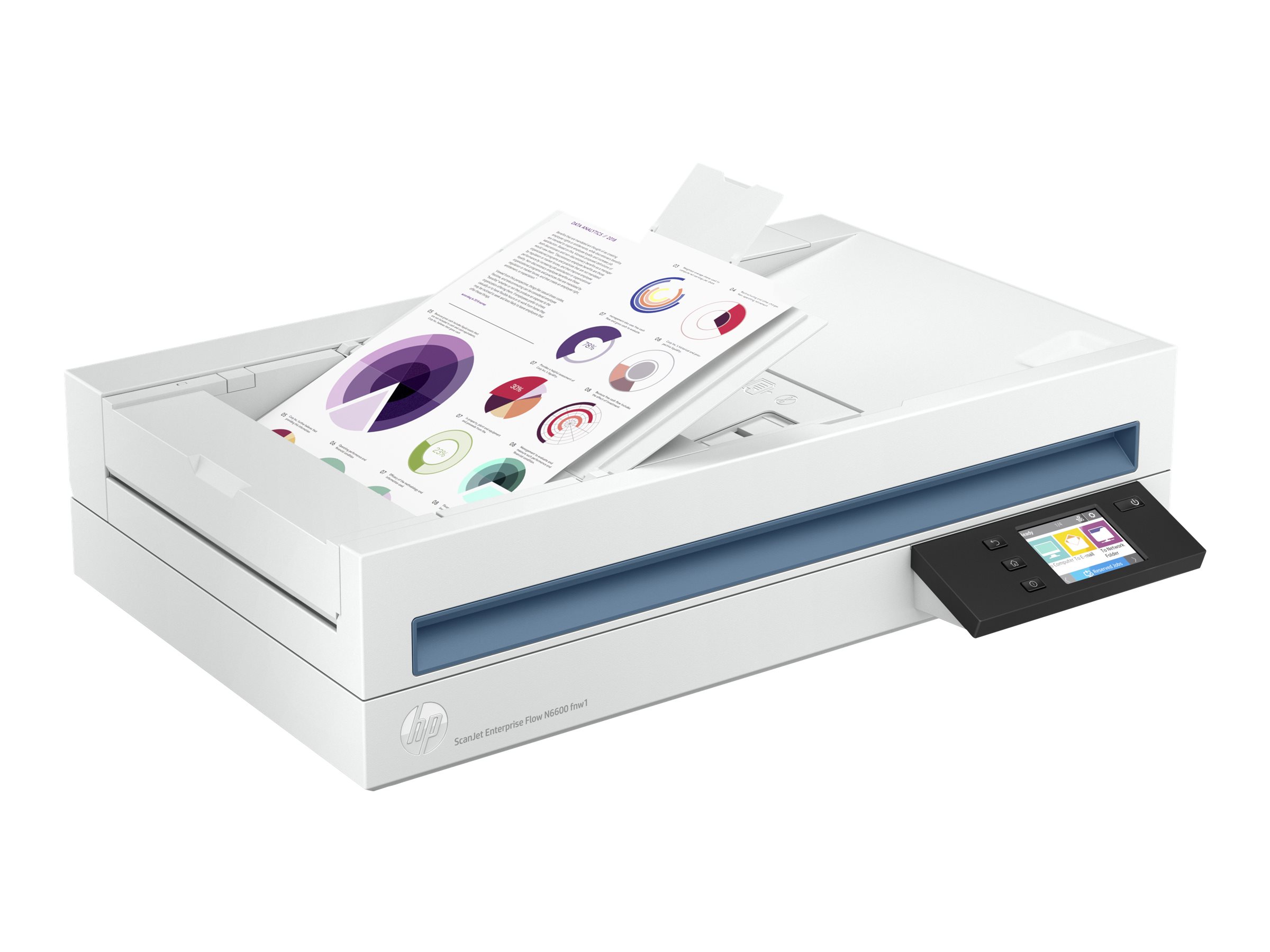 HP ScanJet Ent Flow N6600 50ppm fnw1 Scanner