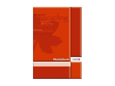 LANDRÉ® Notizblock Notizblock Recycling DIN A5 kariert LANDRÉ® Notizblock Notizblock Recycling DIN A5 kariert