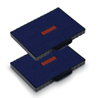 2 trodat Ersatzstempelkissen 6/511/2 blau/rot 8,5 x 5,5 cm 2 trodat Ersatzstempelkissen 6/511/2 blau/rot 8,5 x 5,5 cm