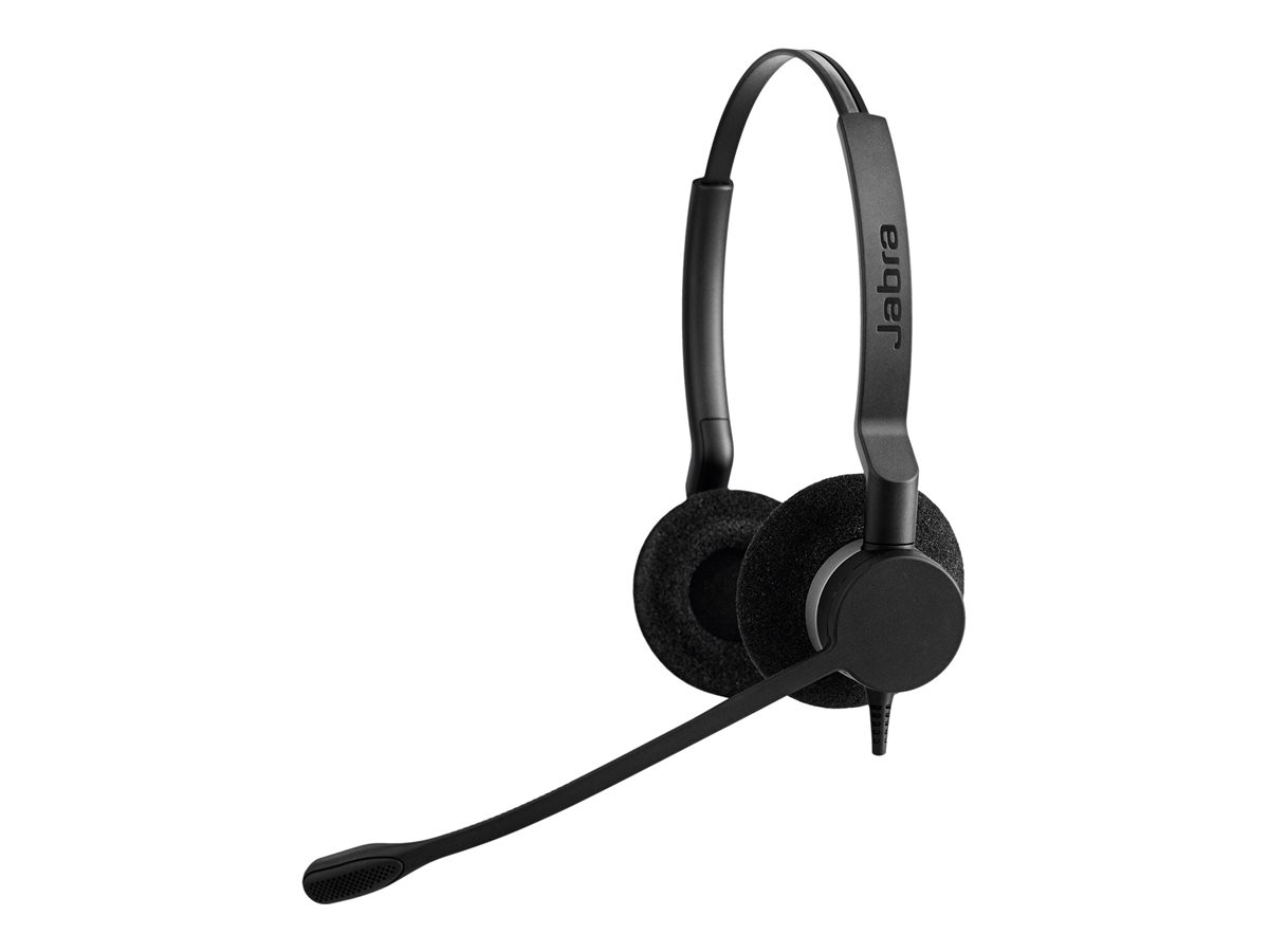 Jabra BIZ 2300 QD Duo - Headset - On-Ear - kabelgebunden