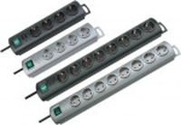 Brennenstuhl Primera-Line Steckdosenleiste Duo 10-fach silber, 2m Brennenstuhl Primera-Line Steckdosenleiste Duo 10-fach silber, 2m