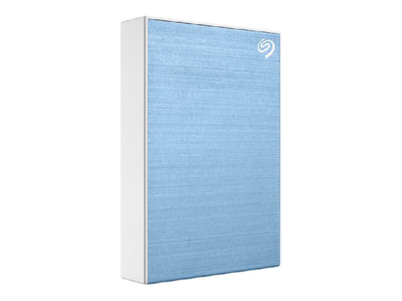 SEAGATE One Touch 5TB External HDD with Password Protection Light Blue