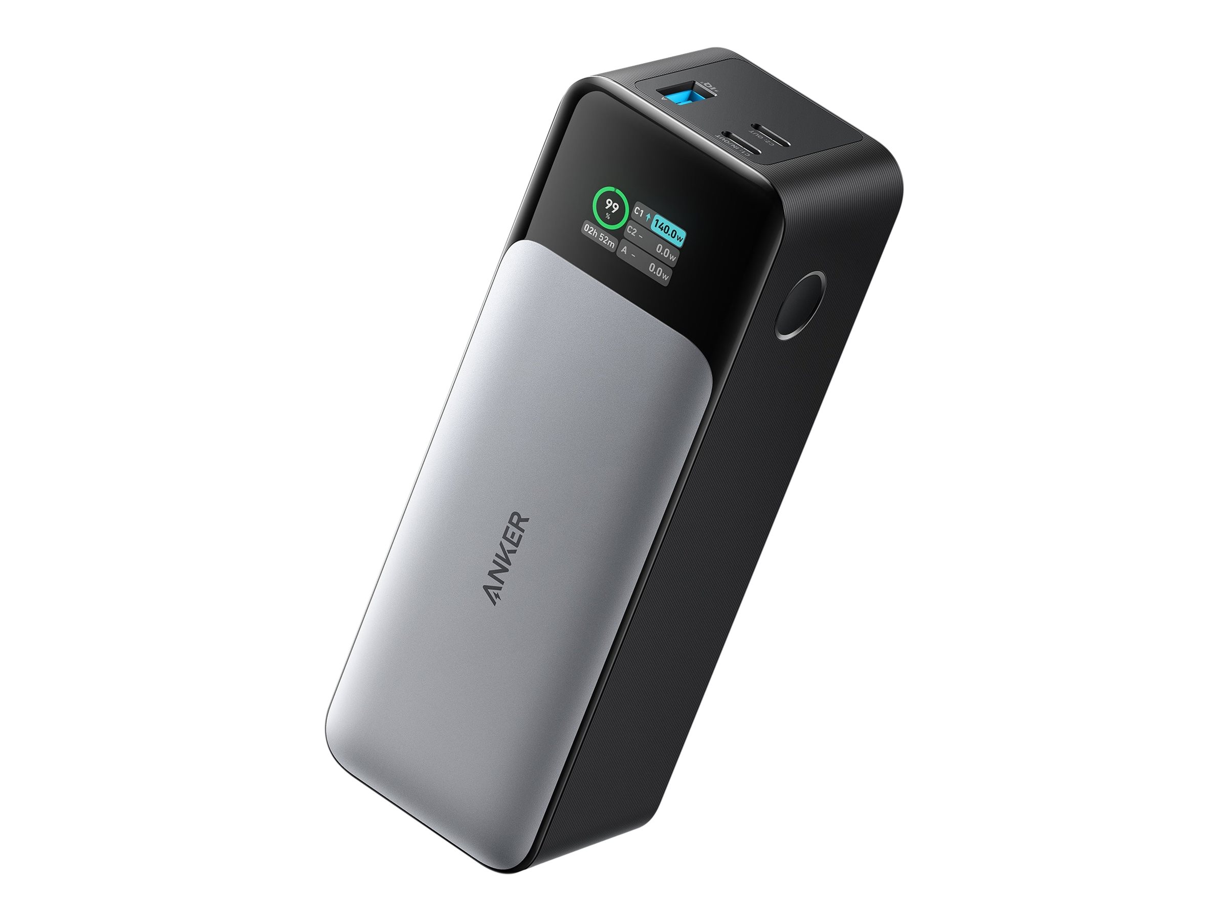 ANKER 737 GaNPrime PowerBank 24.000mAh 140W inkl. Display für bis zu drei Geräte gleichzeitig