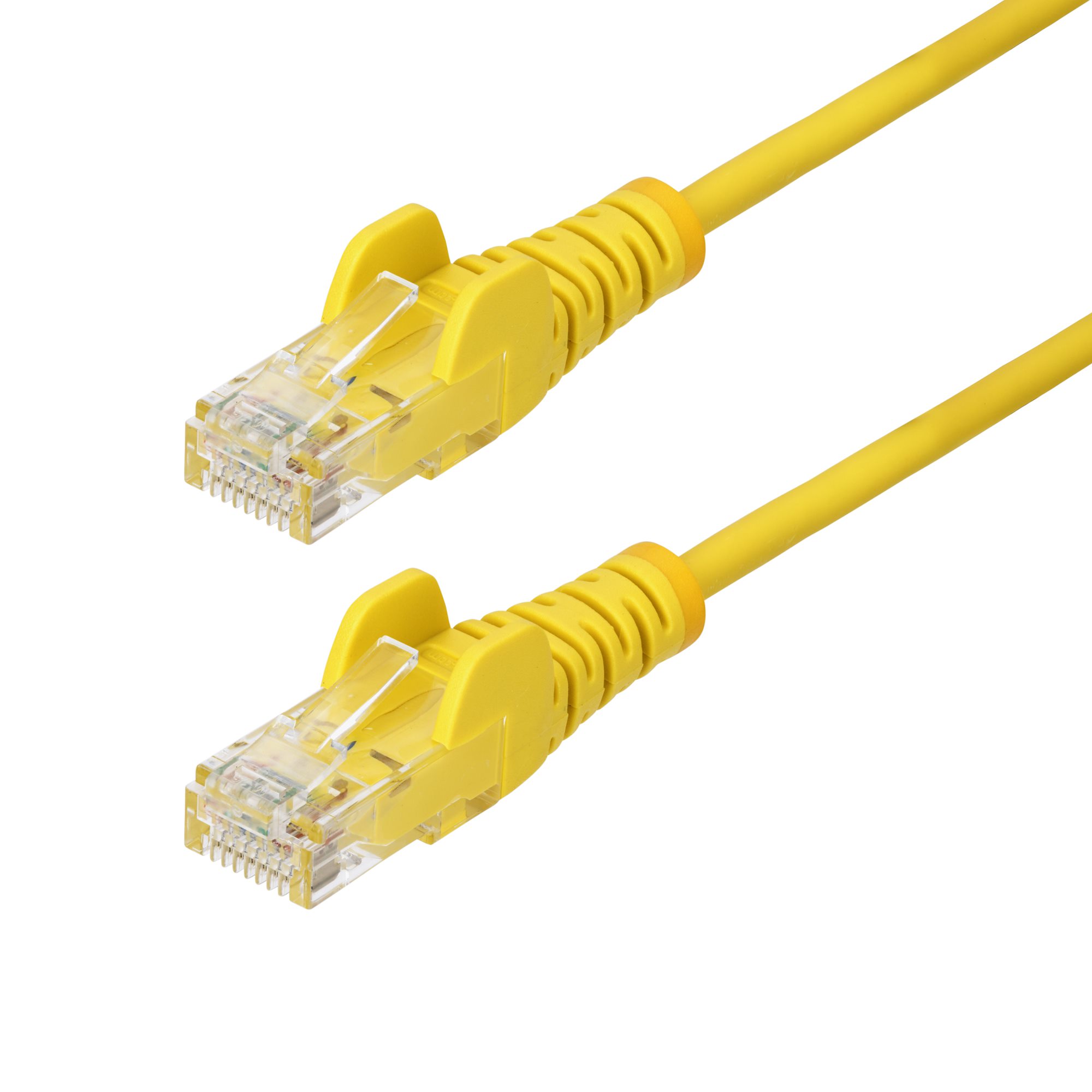 STARTECHCOM 5m Gelbes Schlankes CAT6EthernetKabel Snagless RJ45 LSZH 28AWG Reines Kupfer PatchkabelNetzwerkkabel
