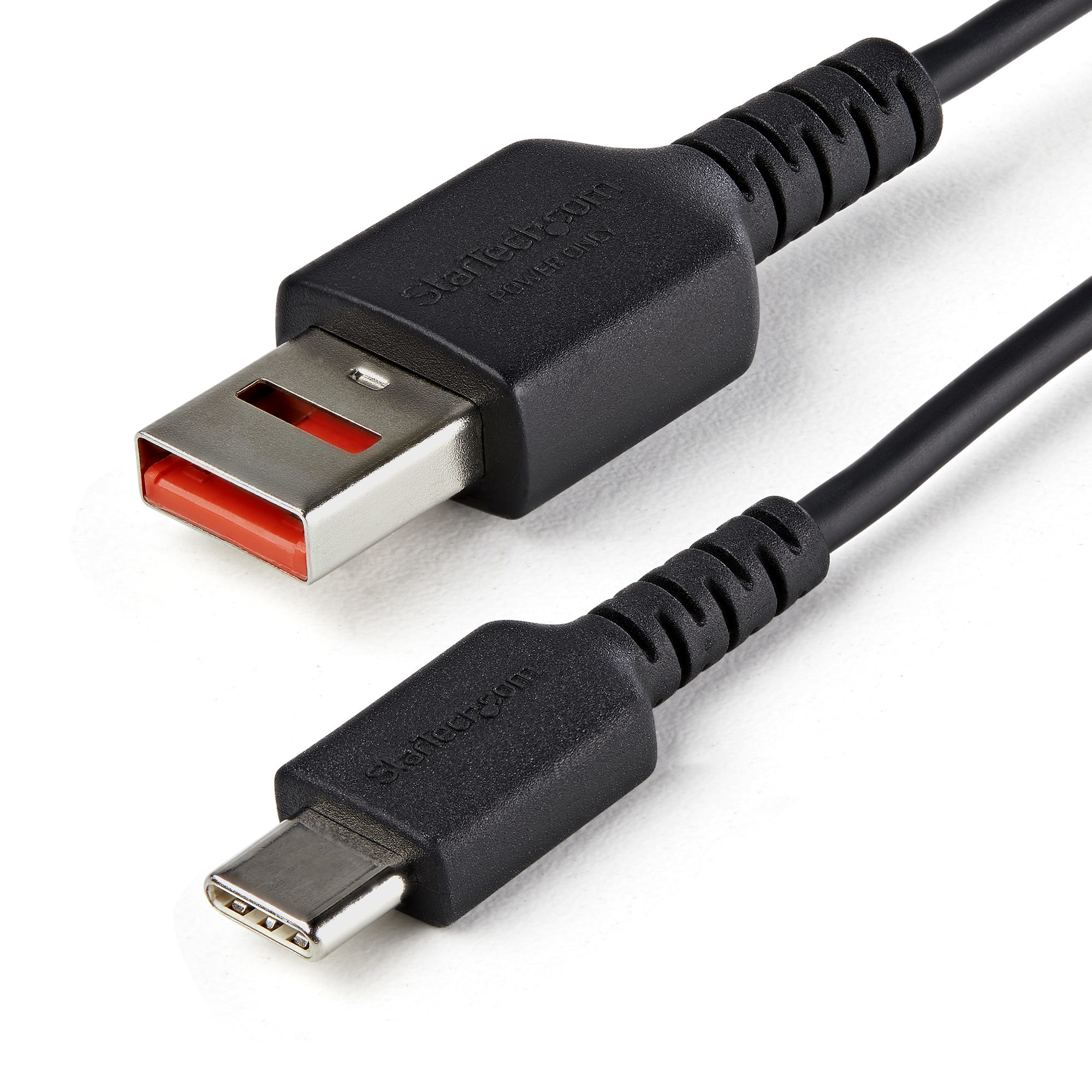 STARTECHCOM 1m USB data blocker cable USBA to USBC Safe charging cable no data transfer for mobile phonetablet