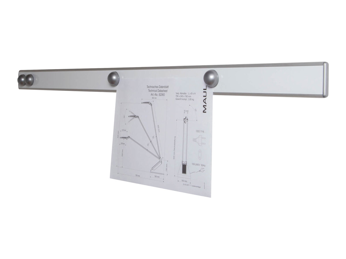 MAUL Design MAULpro Magnetleiste silber 5,4 x 101,0 cm MAUL Design MAULpro Magnetleiste silber 5,4 x 101,0 cm