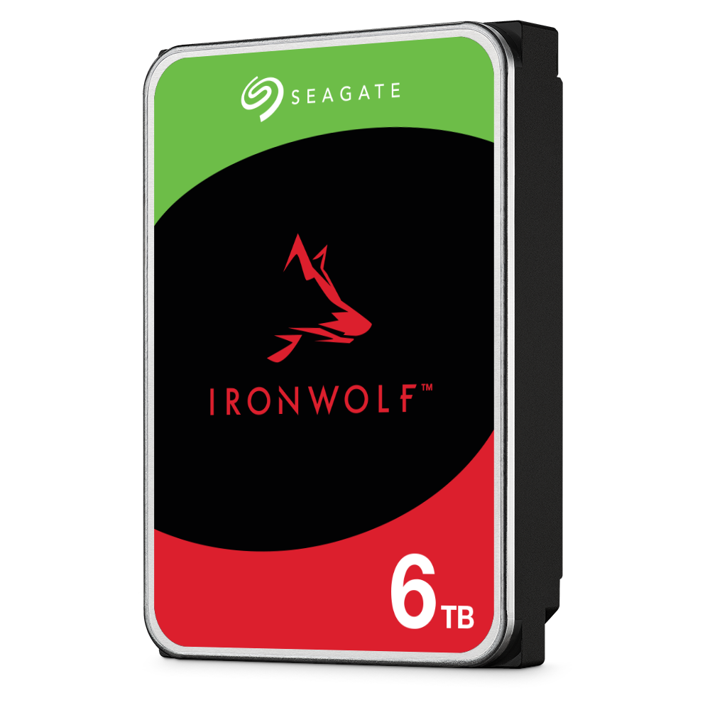 SEAGATE NAS HDD 6TB IronWolf 5400rpm 6Gbs SATA 256MB cache 889cm 3,5Zoll P