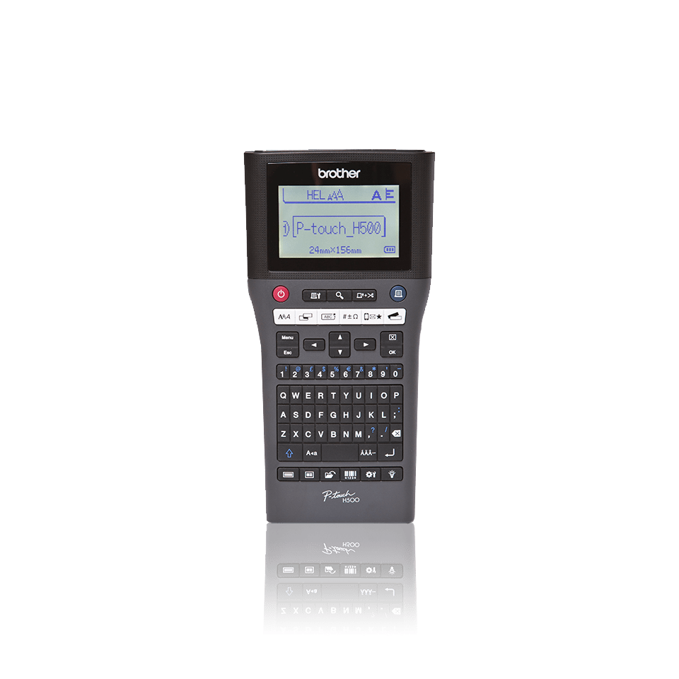 brother Ptouch H500 Beschriftungsgerät schwarz