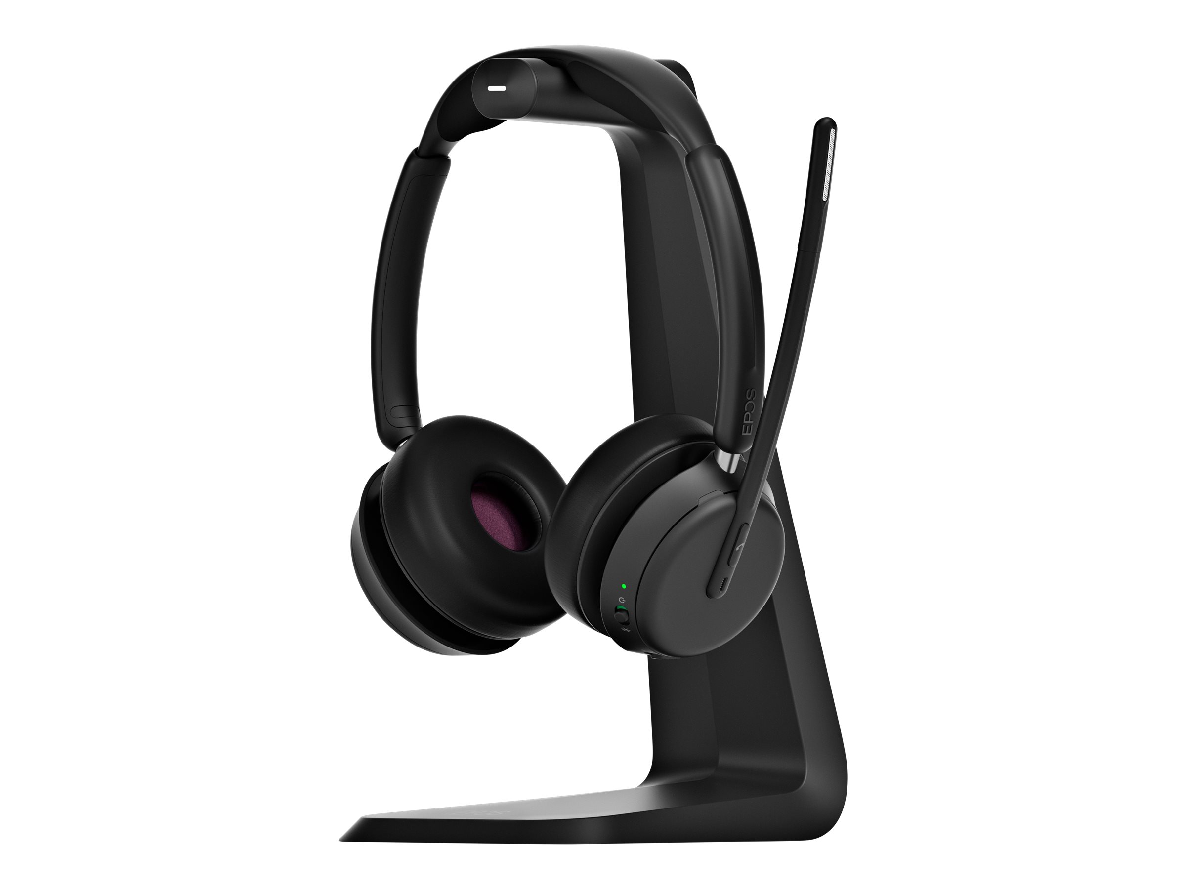 EPOS IMPACT 1061 Stereo Bluetooth Headset inkl. USB-A Dongle kontaktlose Ladestation (Charging Stand)