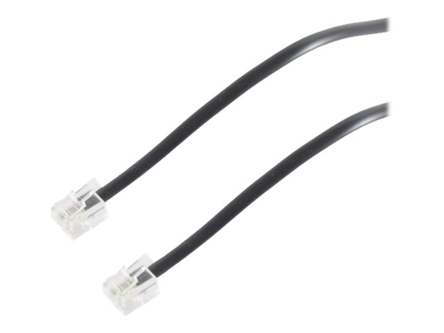 helos Anschlusskabel 6P4C/6P4C, 4-adrig, 1,5 m, RJ11/RJ11