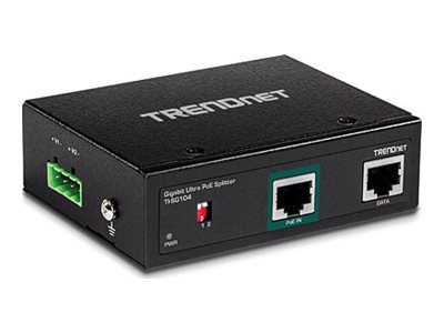 TRENDnet TISG104 Industrieller Gigabit UPoE Splitter