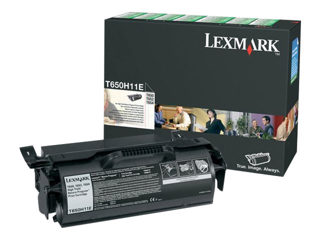 Lexmark T650H11E schwarz Toner Lexmark T650H11E schwarz Toner