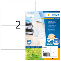 160 HERMA Etiketten weiss 210,0 x 148,0 mm