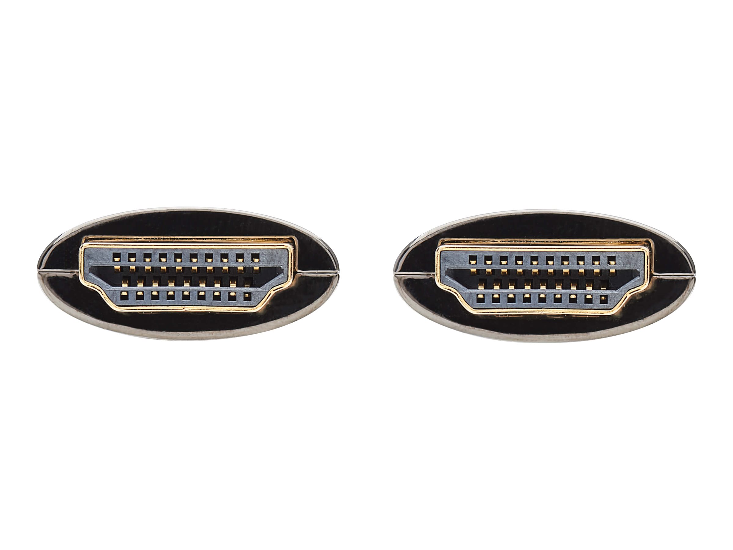 EATON TRIPPLITE 8K HDMI Plenum-Rated Fiber Active Optical Cable AOC 8K UHD 60Hz HDR M/M Black 15m