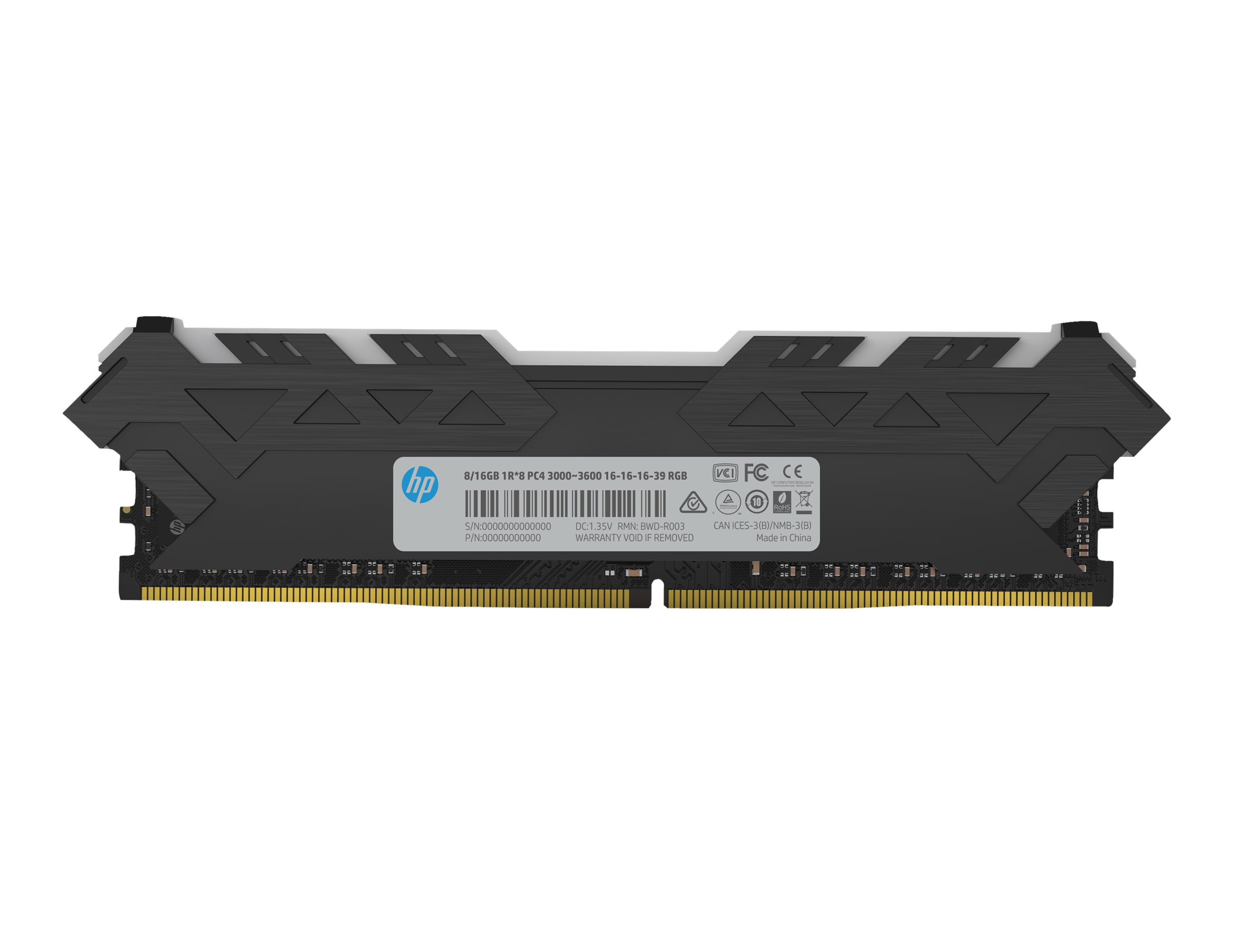 HP V8 DDR4 3000MHZ 8GB RGB DRAM UDIMM