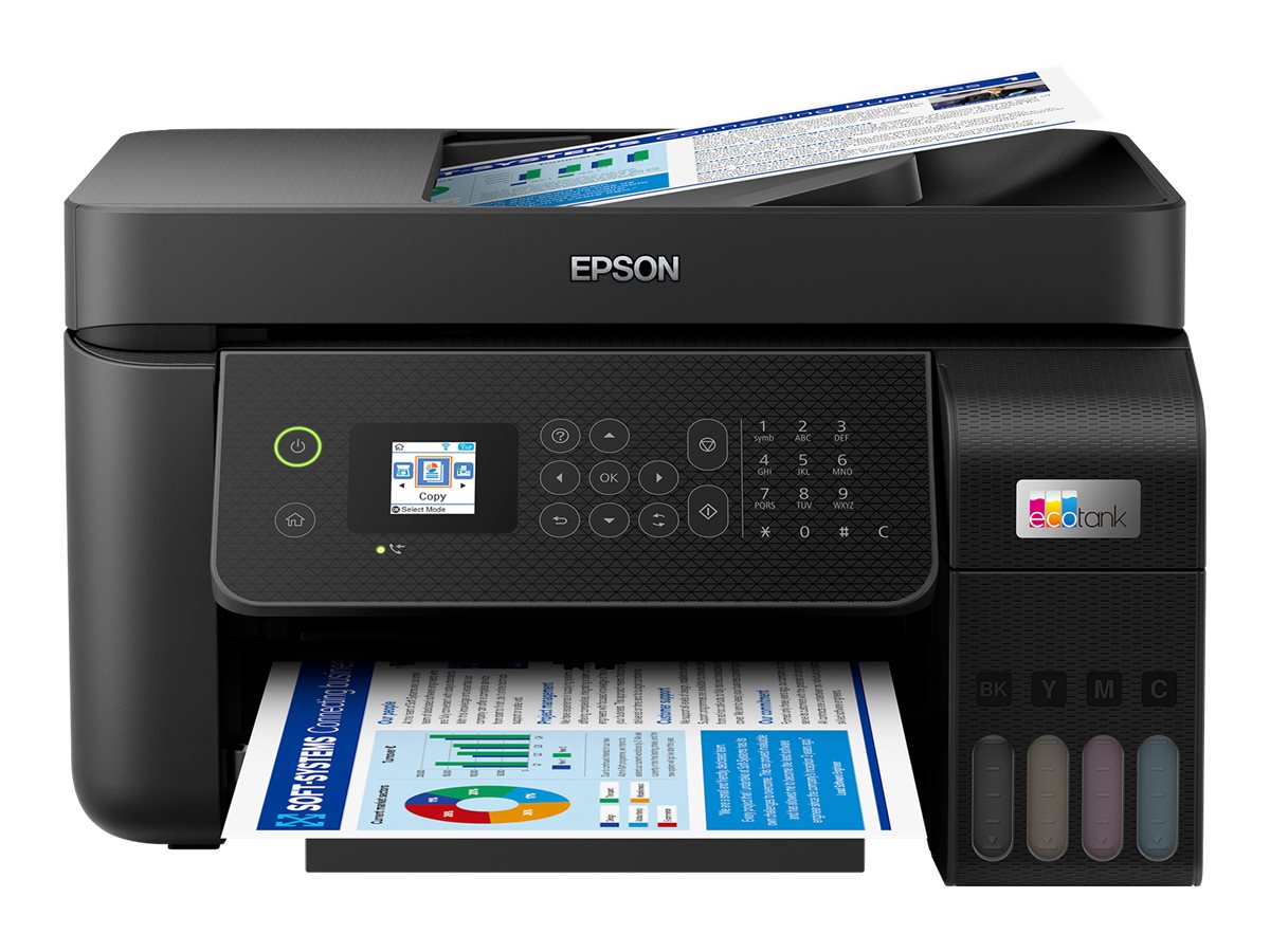 EPSON EcoTank ET-4800 4 in 1 Tintenstrahl-Multifunktionsdrucker schwarz