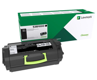 53B2000 LEXMARK MS Toner black return 53B2000 LEXMARK MS Toner black return