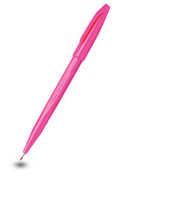 Pentel Sign Pen Filzstift rosa, 1 St