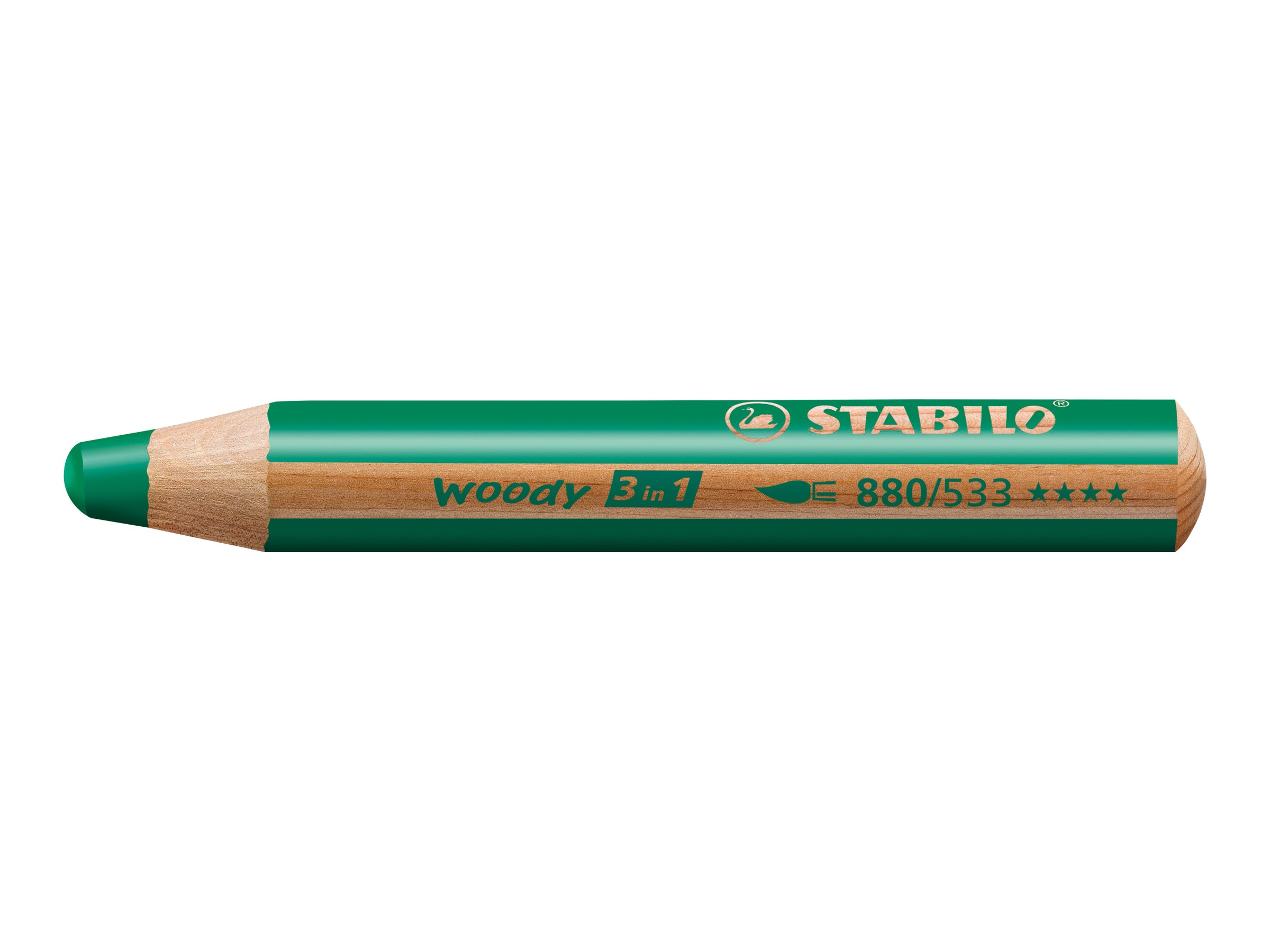STABILO woody 3 in Malset farbsortiert, 18 St.
