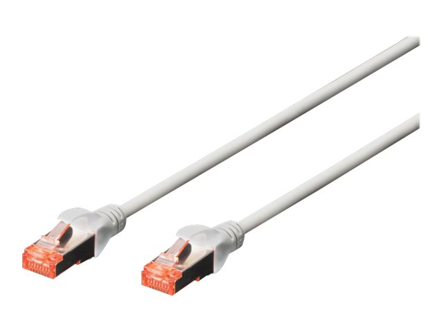 DIGITUS CAT 6 S-FTP Patchkabel Cu LSZH AWG 27/7 Laenge 0,25 m Farbe Grau DIGITUS CAT 6 S-FTP Patchkabel Cu LSZH AWG 27/7 Laenge 0,25 m Farbe Grau