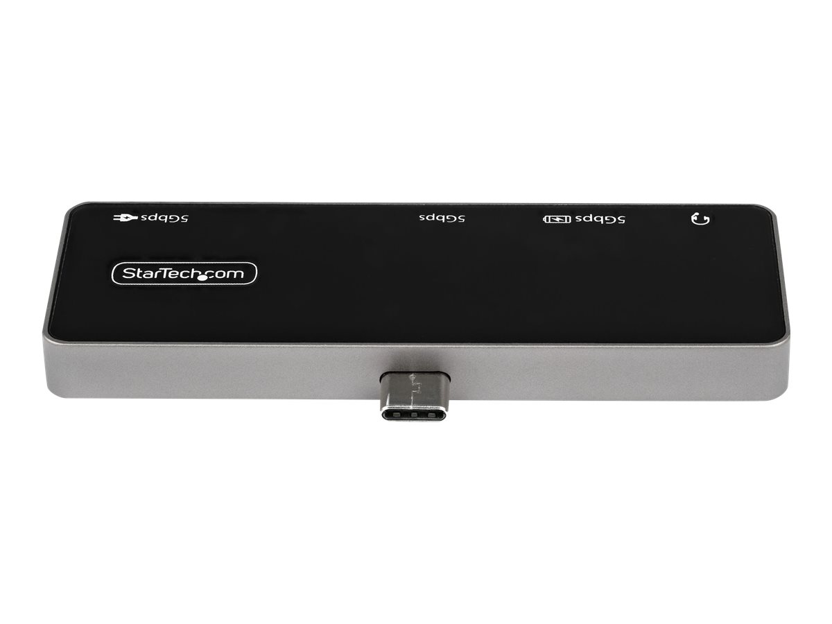 STARTECH.COM USB-C Digital AV-Multiport-Adapter - USB-C auf 4K 60Hz HDMI 2.0 100W PD Pass-Through-Laden 3-Port USB 3.0 Hub