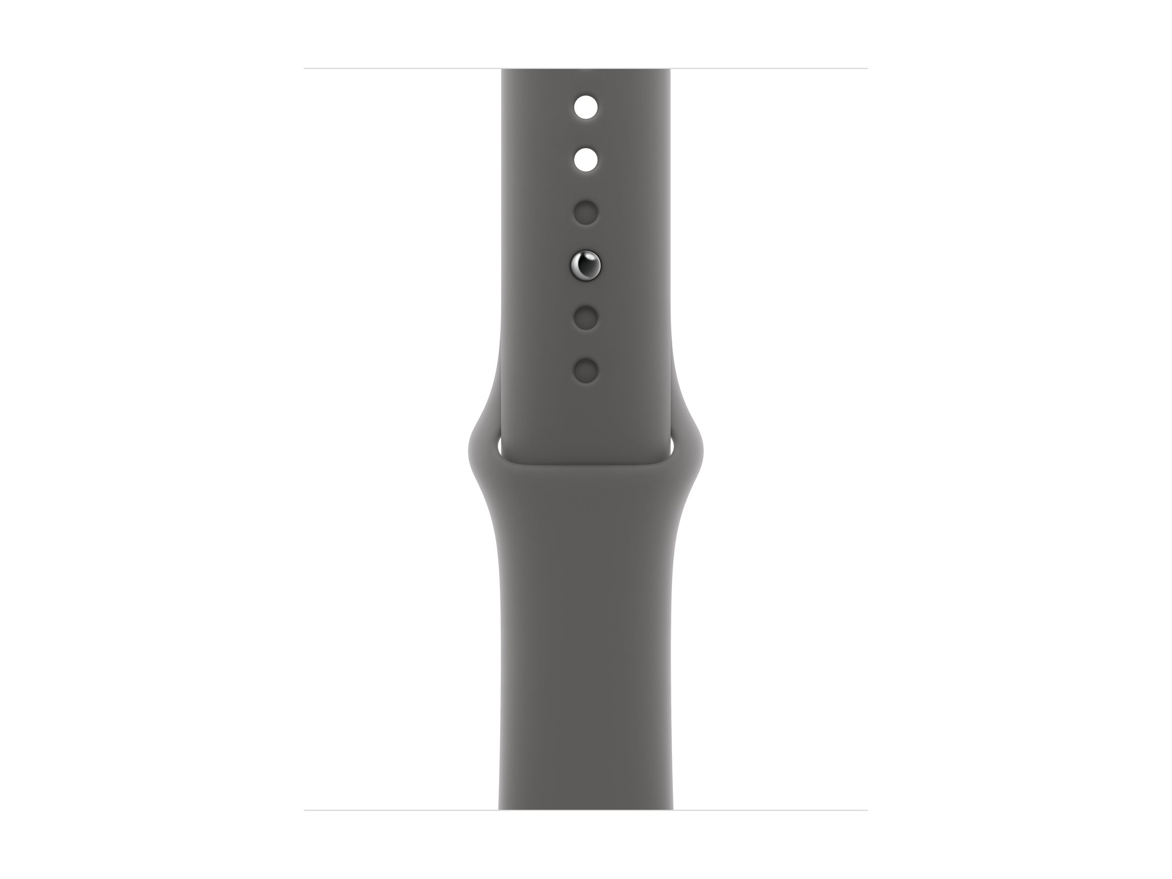 Apple Watch S11 Titan Natur Cellular 42mm Sportband steingrau SM