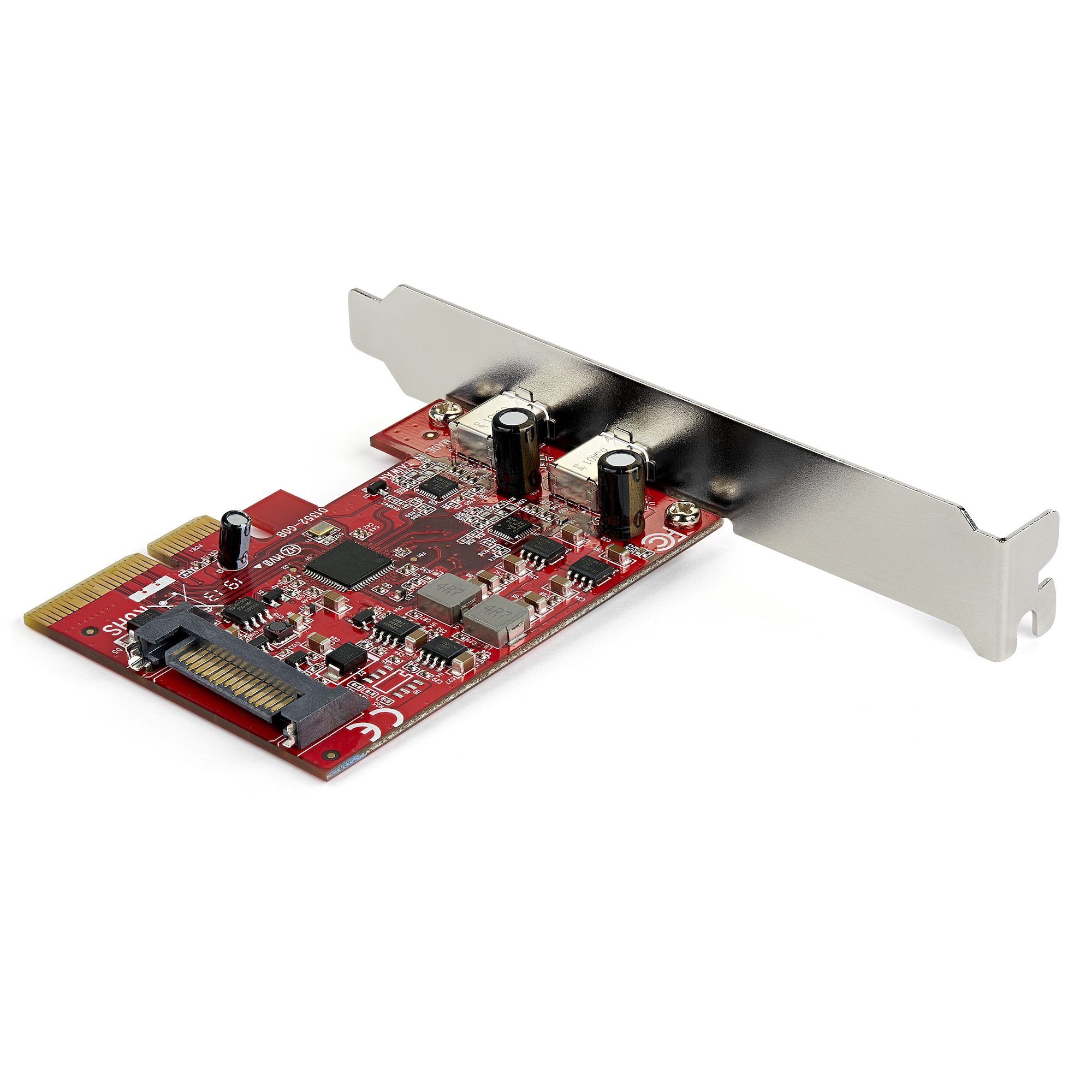 STARTECHCOM 2Port PCIe USB 31 Card 2x USBC 31 Gen 2 Up to 10Gbps PCIe Gen 3 x4 ASM3142 Chipset Windows Linux and macOS