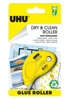 UHU DRY & CLEAN Kleberoller wieder abloesbar UHU DRY & CLEAN Kleberoller wieder abloesbar