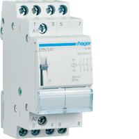 Hager Fernschalter EPN540 4S 230V AC 110V DC 16A