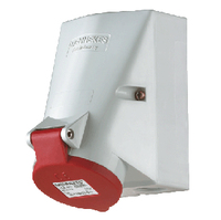 Mennekes CEE-Wanddose TwinCONTACT 32A5p 6H400V IP44