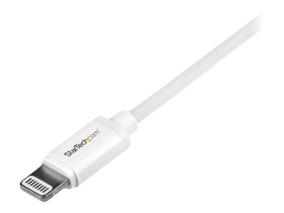StarTech.com 1m Apple 8 Pin Lightning Connector auf USB Kabel - Weiß - USB Kabel für iPhone / iPod / iPad - Ladekabel / Datenkabel - Lightning-Kabel - Lightning / USB - 1 m