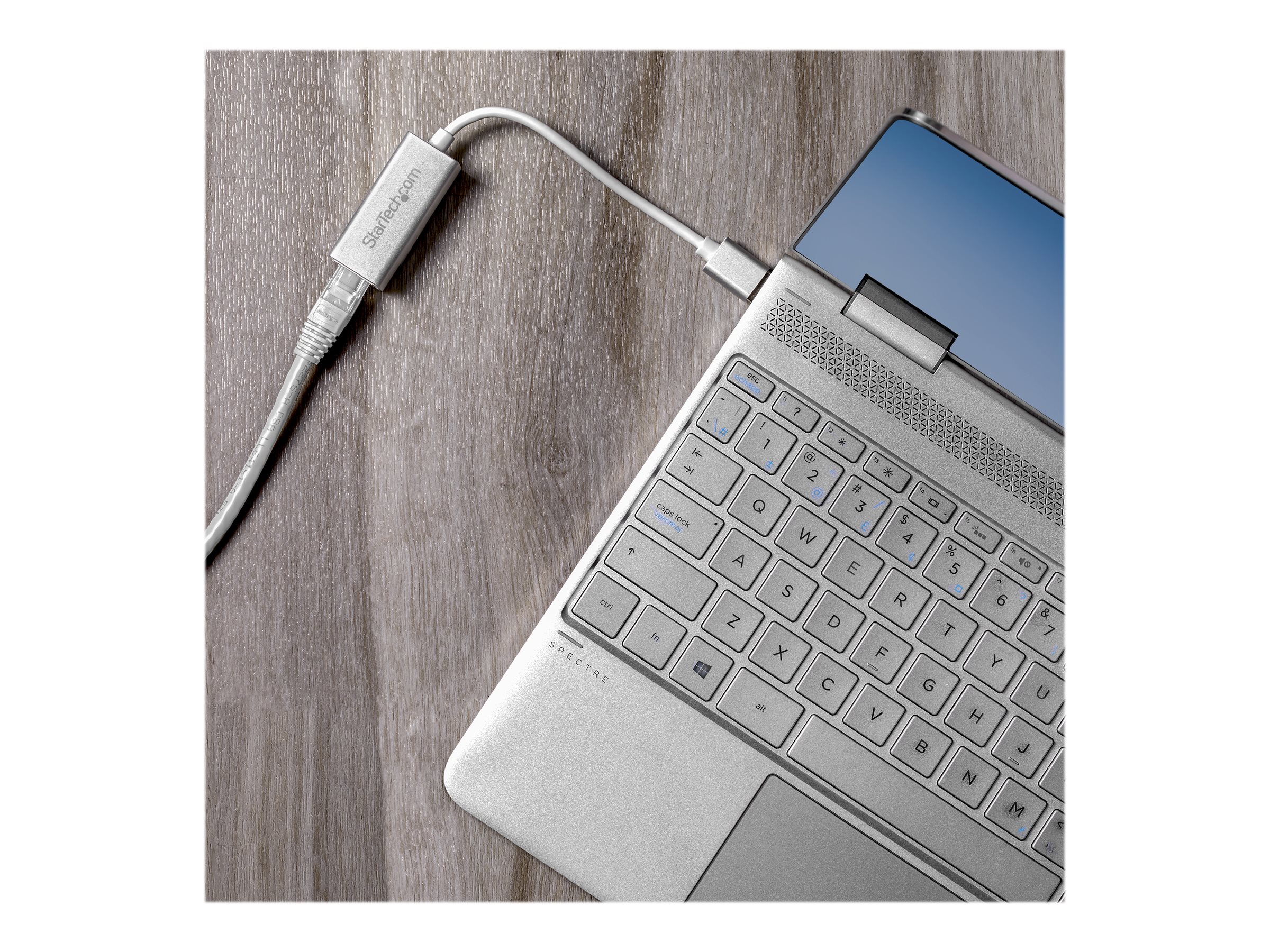 StarTech.com USB 3.0 auf Gigabit Netzwerkadapter - Silber - Schlankes Aluminium Design für MacBook, Chromebook oder Tablet - Netzwerkadapter - USB 3.0 - Gigabit Ethernet x 1